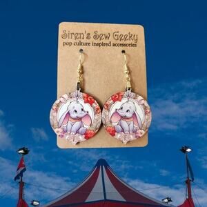 Disney Baby Dumbo Floral Earrings